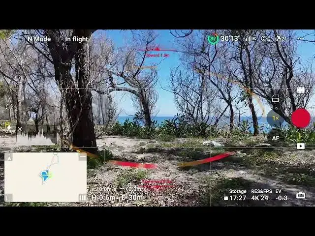 'Video thumbnail for DJI Mini 4 Pro Obstacle Avoidance above'
