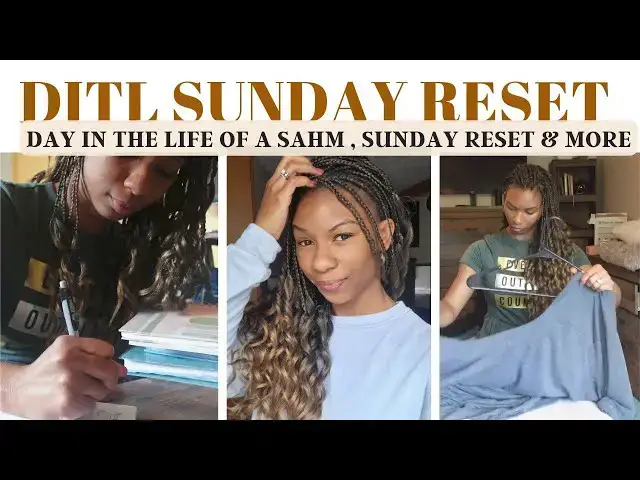 'Video thumbnail for DAY IN THE LIFE OF A SAHM: SUNDAY RESET, MOTIVATION, SLEEP TRAINING, MOM ANXIETY'