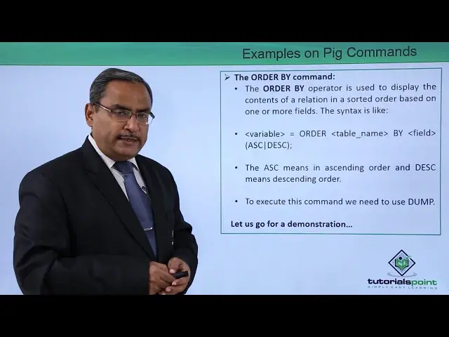 'Video thumbnail for Examples on Pig Commands | Big Data'