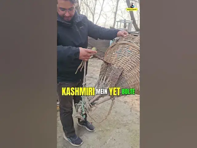 'Video thumbnail for YEIT | The Kashmiri Carrying Tool #history #kashmir #culture'