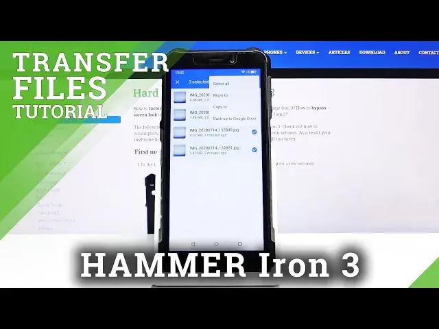 'Video thumbnail for How to Transfer Files Easily on myPhone HAMMER Iron 3 –  Move Data'