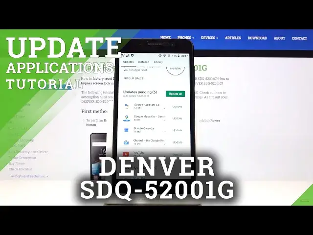 'Video thumbnail for How to Update Apps in DENVER SDQ-52001G – Newest Apps Versions'