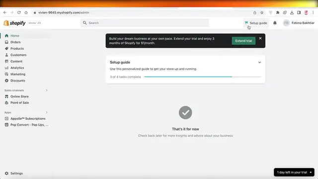 'Video thumbnail for How To Create A Shopify Store For One Product'