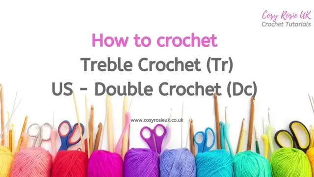 'Video thumbnail for How to Crochet - Treble Crochet'