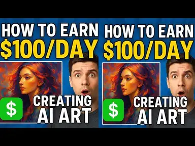 'Video thumbnail for How to Earn $100/Day Creating AI Art (Step-by-Step Beginner’s Guide!)'