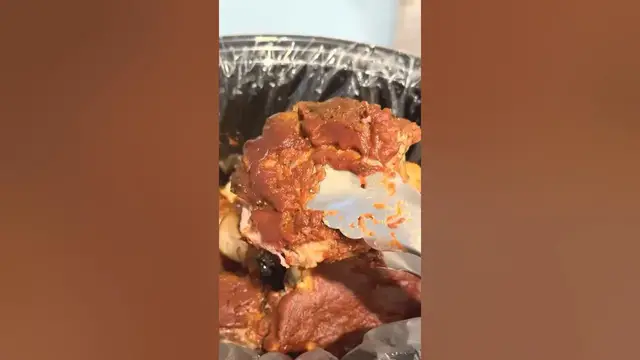 'Video thumbnail for SLOW COOKER BBQ RIBS #bbqribs #bbq #porkribs'