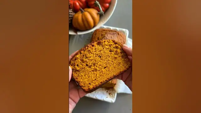 'Video thumbnail for PUMPKIN BREAD 🎃 #pumpkinbread #pumpkin #pumpkinrecipes'