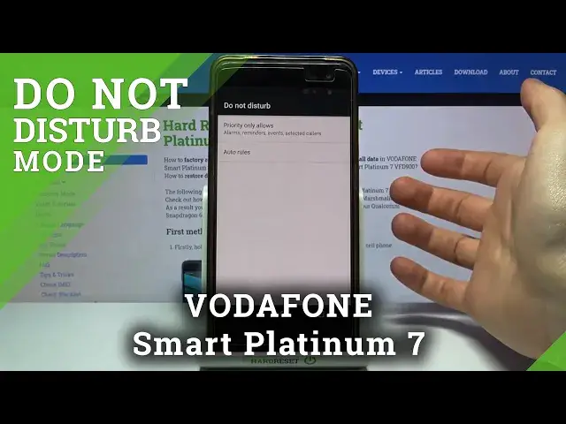 'Video thumbnail for How to Enable DND Mode in VODAFONE Smart Platinum 7 – Find Do Not Disturb Mode Options'