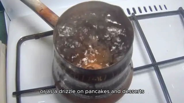'Video thumbnail for brown sugar syrup recipe'