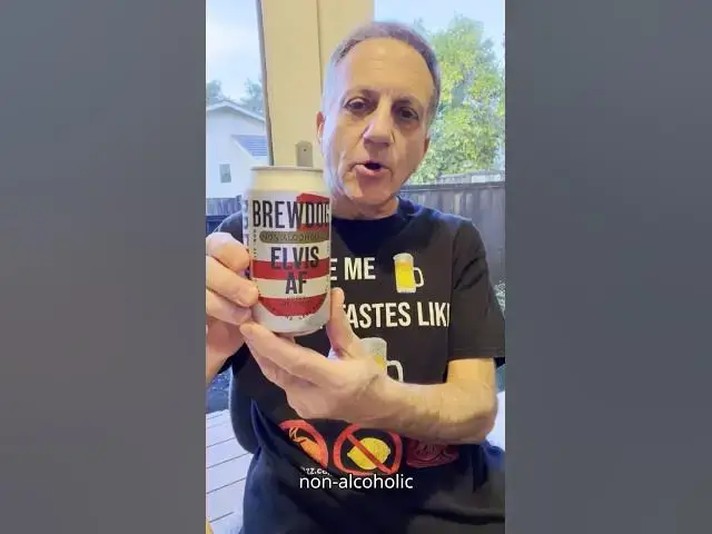 'Video thumbnail for BrewDog Elvis AF Non Alcoholic Beer Review #beerreview #nonalcoholicbeer'
