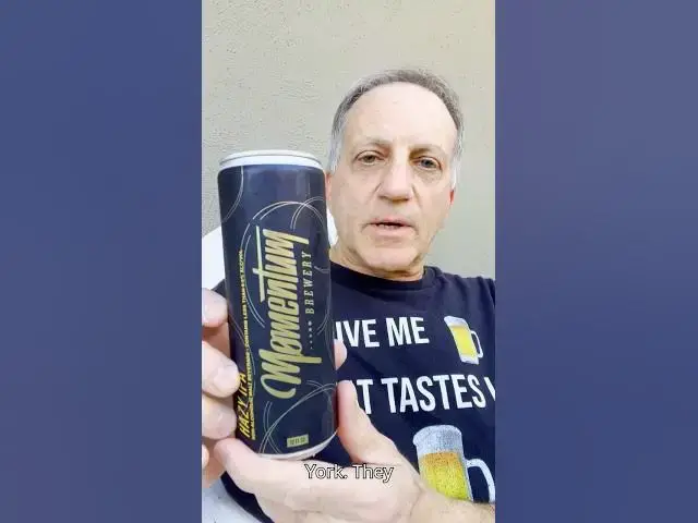 'Video thumbnail for Momentum Brewing Hazy IPA Non Alcoholic Beer #nonalcoholicbeer #beerreview'
