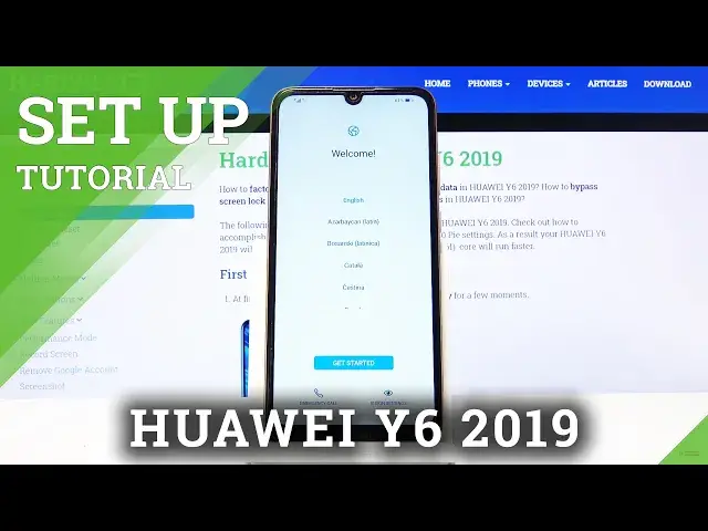 'Video thumbnail for How to Set Up Huawei Y6 2019 - Initial Setup'