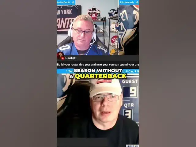 'Video thumbnail for Holy Sh!t I'm A Nervous Nellie With The Giants Drafting Sanders At 3 ! #nfl #sports #football'
