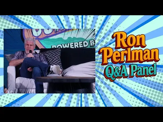 'Video thumbnail for Ron Perlman Talks Fallout Casting, Hellboy, Voice Acting | Corpus Christi Comic Con Q&A'