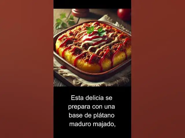 'Video thumbnail for Yaroa de plátano maduro receta auténtica'