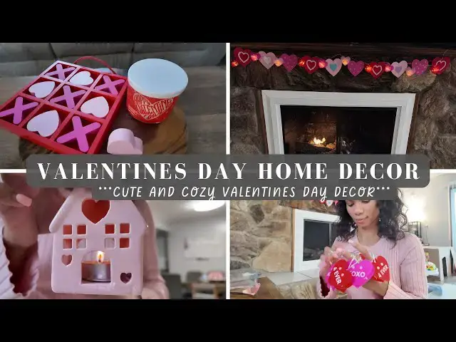 'Video thumbnail for Decorate With Me For Valentines Day 2025: Affordable Home Decor & Homemaking Inspiration'