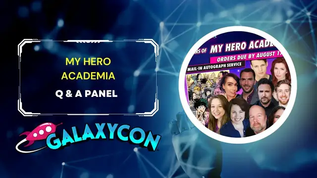 'Video thumbnail for My Hero Academia: Ultimate Voice Cast Panel at Galaxycon Austin 2023'