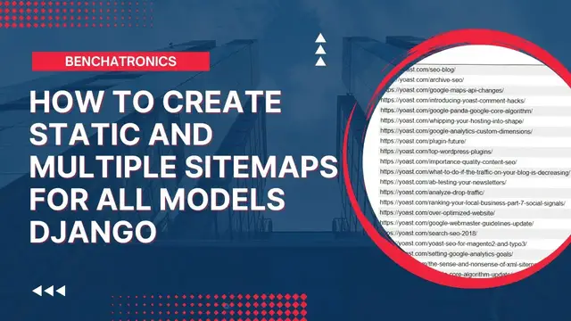 'Video thumbnail for How to create separate and multiple sitemaps for different models in django'