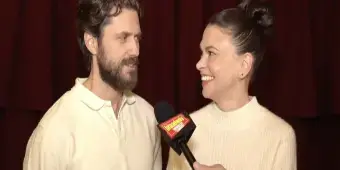 'Video thumbnail for Video: Aaron Tveit & Sutton Foster Are the New Merry Murderers of SWEENEY TODD'