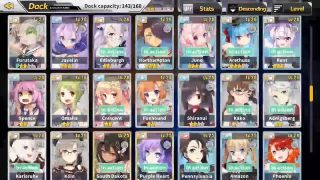 'Video thumbnail for Azur Lane (3) | Braving the EX Hard Neptunia stage!'