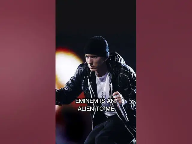 'Video thumbnail for KID VISHIS SAYS EMINEM IS AN ALIEN 👽🛸🤟🚀 #aliengang Check the full interview. #shorts'