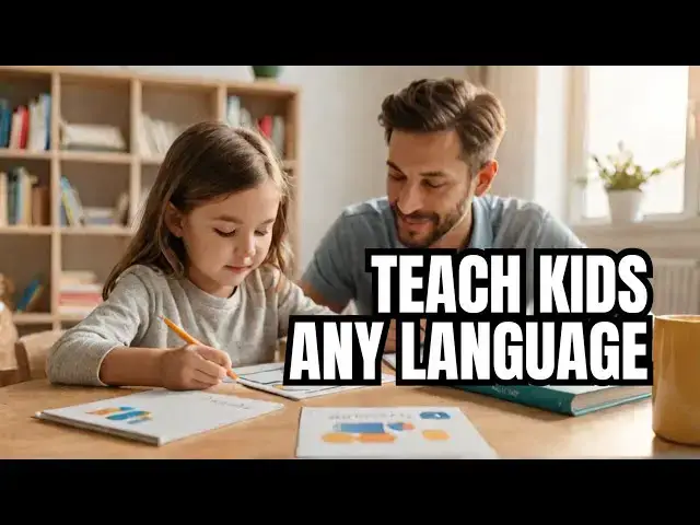 'Video thumbnail for Teach Kids a Language You're Not Fluent In? PROS and CONS Revealed!'