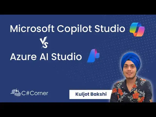'Video thumbnail for Microsoft Copilot Studio v/s Azure AI Studio'