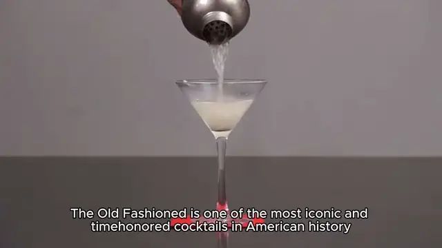 'Video thumbnail for How to make the Old Fashioned_ A Classic American Cocktail  '