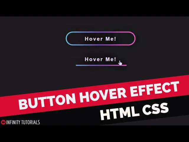 'Video thumbnail for Button Hover Effect using HTML and CSS'