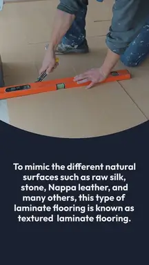 'Video thumbnail for Types of laminate flooring'