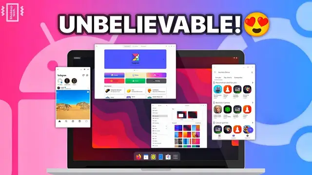'Video thumbnail for Blend OS - ALL IN ONE LINUX OS? RUN ANDROID Apps & Games, INSTALLATION & Review!'