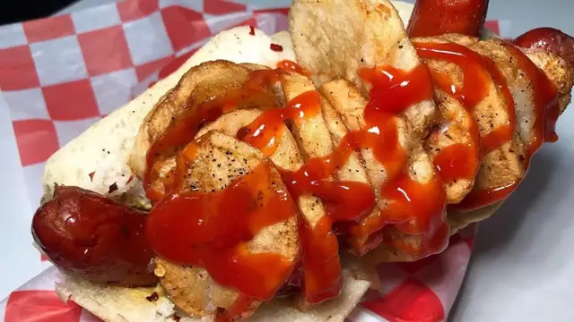 'Video thumbnail for We Tried 18 Regional Hot Dogs. Here's The Best One.'