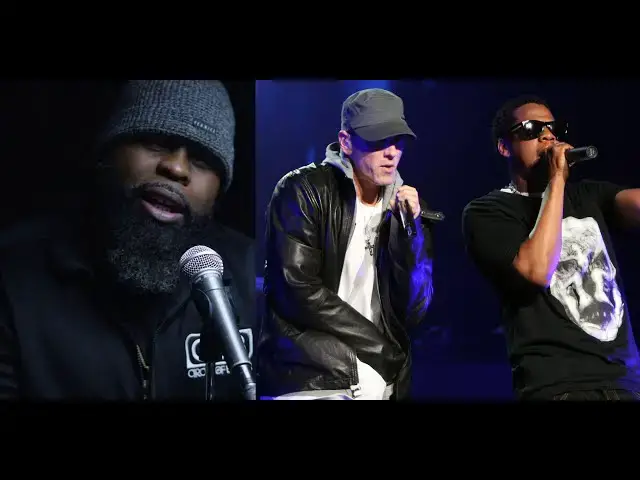 'Video thumbnail for Kxng Crooked suggests what Eminem & Jay-Z should do together to celebrate 50 years of hip-hop'