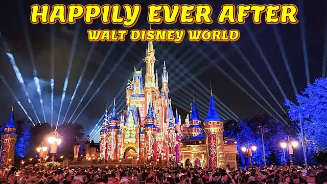 'Video thumbnail for The best fireworks show at Walt Disney World!  Happily Ever After'