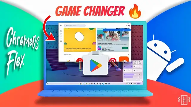 'Video thumbnail for Get The Google Play Store on Chrome OS Flex ! 🤩 Android Apps & Games Support 🔥'