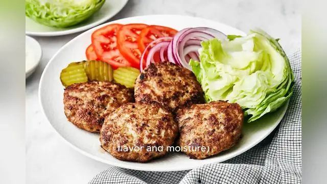 'Video thumbnail for turkey burger recipe'