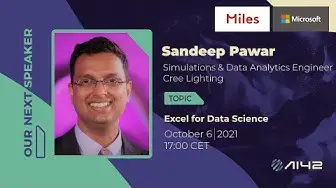 'Video thumbnail for Excel for Data Science'