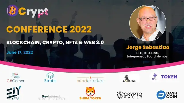 'Video thumbnail for Blockchain, Gaming and MetaVerse by Jorge Sebastiao'