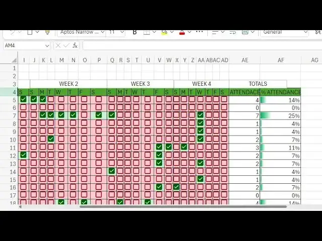 'Video thumbnail for How to Create Professional Attendance Tracker in Excel (Free Template)'