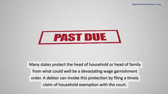'Video thumbnail for Head of Household Exemption for Wage Garnishment'