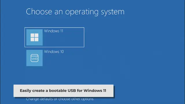 'Video thumbnail for Windows 11 Media Creation Tool: Make a Bootable USB Installer'