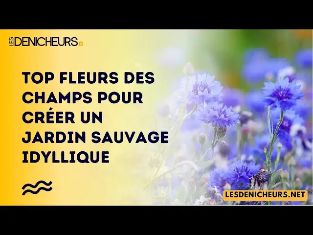 'Video thumbnail for Top fleurs des champs pour créer un jardin sauvage idyllique'