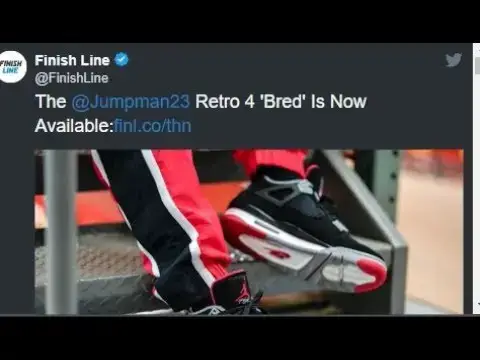 'Video thumbnail for Air Jordan 4 Bred Quick Retail Release Report & Observations'