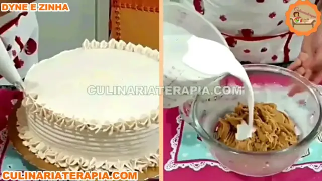 'Video thumbnail for Chantininho de Doce de Leite para Decoração e Recheio de Bolos'