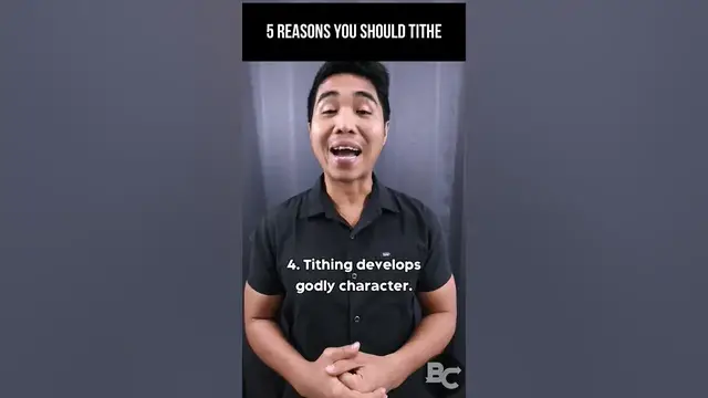 'Video thumbnail for 5 Reasons you should tithe'