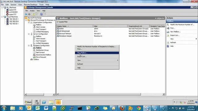 'Video thumbnail for Exchange Server Linked Mailbox'