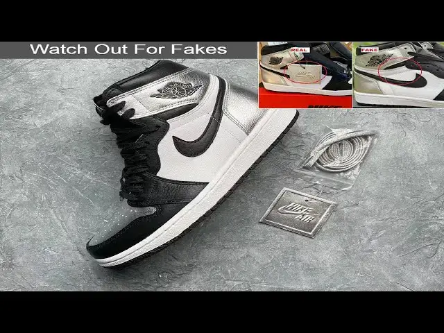 'Video thumbnail for Air Jordan 1 OG Silver Toe , How Many Pairs Made, Resell & Watch Out For Fakes #jordan1silvertoe'