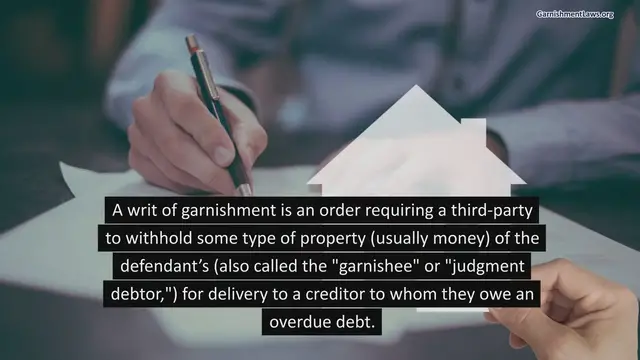 'Video thumbnail for Writ of Garnishment'