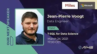 'Video thumbnail for T-SQL for Data Science'