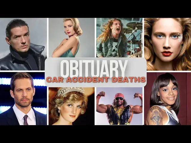 'Video thumbnail for ? Famous People Who Died in Car Crashes'